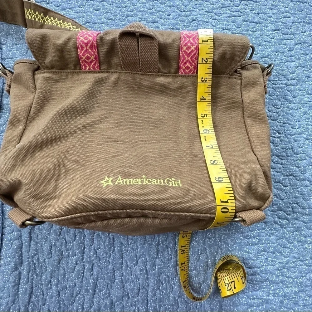 American Girl Bag Lea Clark Canvas Messenger Bag Tote